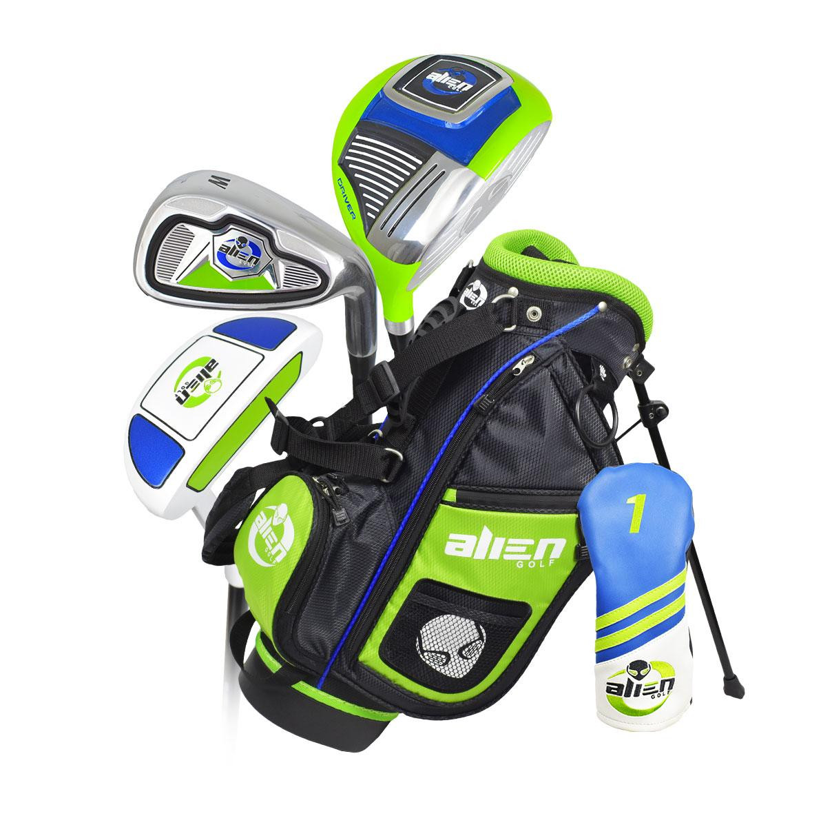 【美品】ALIEN GOLF MARTIAN JUNIOR ジュニアゴルフセット Alien Golf Junior 5 Piece Set (Ages 3-5) | RockBottomGolf.com